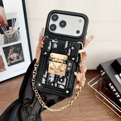 CD Bag Scarves Chain iPhone Case