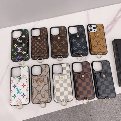 Lou Card Bag Classic Color iPhone Case