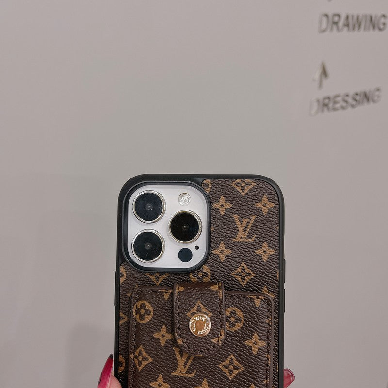 Lou Card Bag Classic Color iPhone Case
