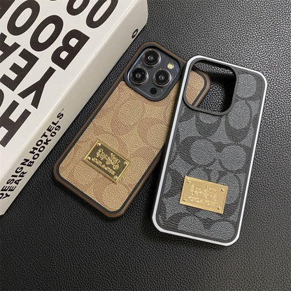 Coa Leather iPhone Case