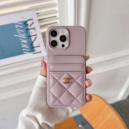 CC Card Bag Color iPhone 17 Case