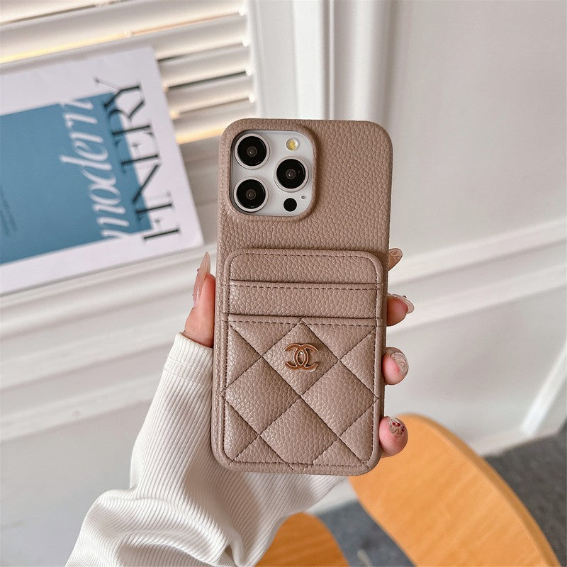CC Card Bag Color iPhone 17 Case