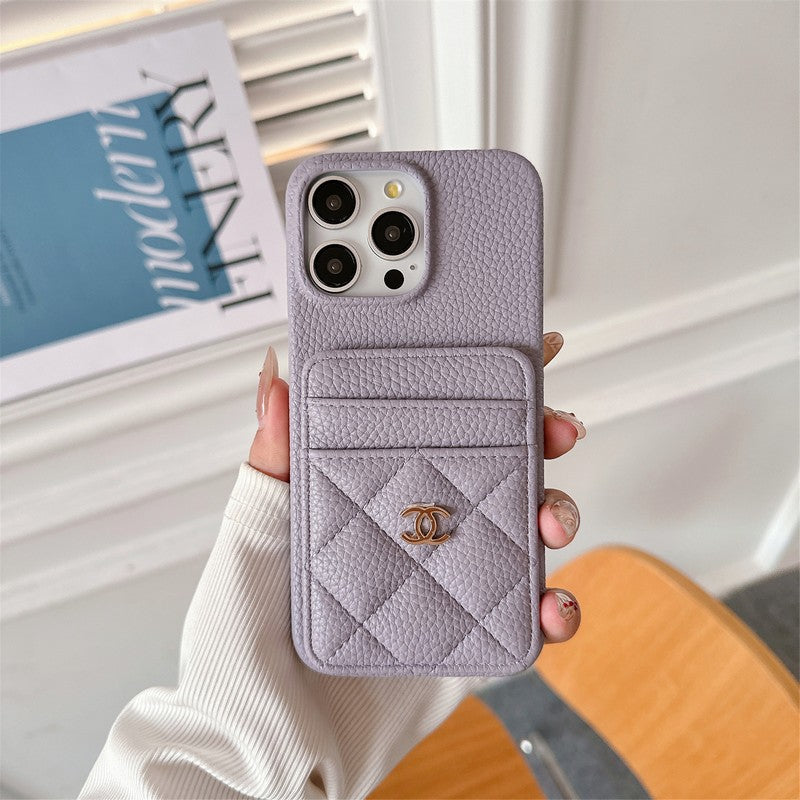 CC Card Bag Color iPhone 17 Case