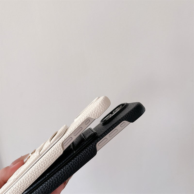 CC Card Bag Color iPhone 17 Case