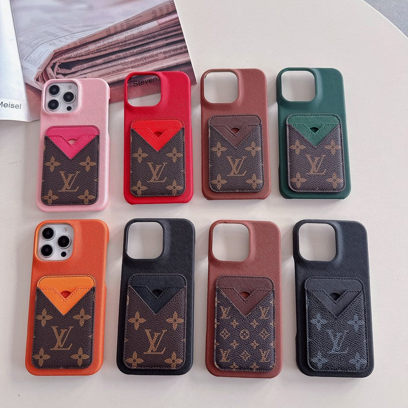 Lou Card Holder Color MagSafe iPhone Case