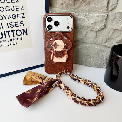 Louis Vivienne MagSafe Scarf iPhone Case