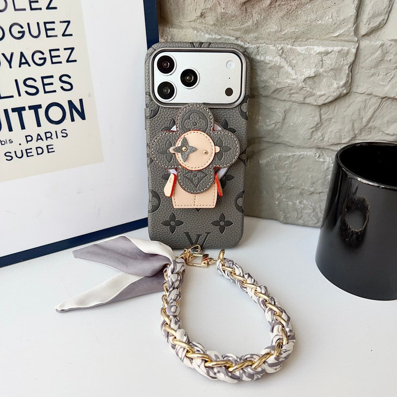 Louis Vivienne MagSafe Scarf iPhone Case