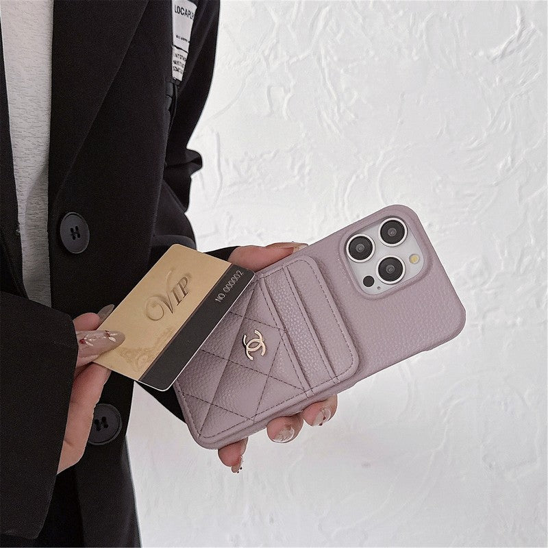CC Card Bag Color iPhone 17 Case