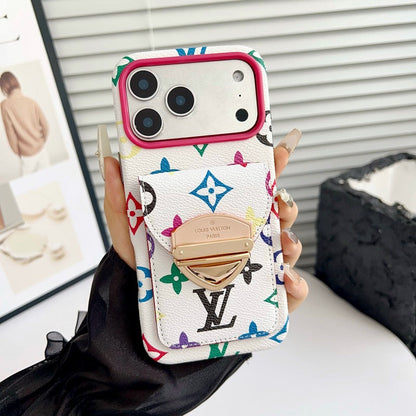 Louis Gold Card Bag iPhone Case