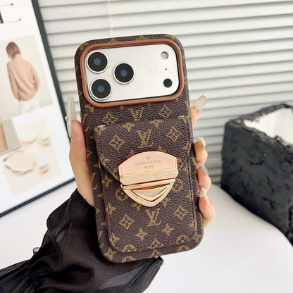 Louis Gold Card Bag iPhone Case