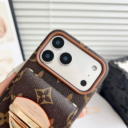 Louis Gold Card Bag iPhone Case
