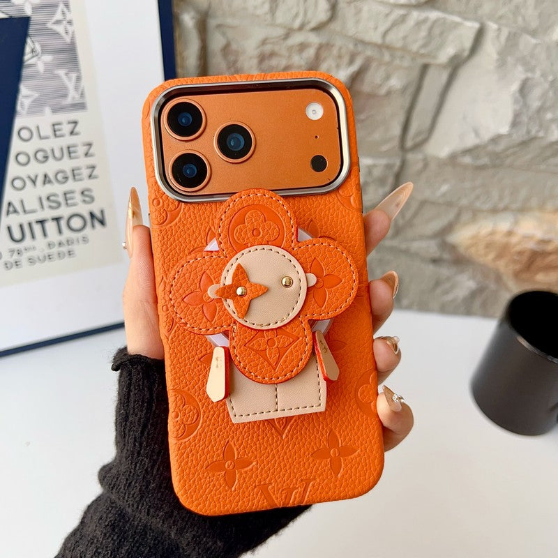 Louis Vivienne MagSafe Scarf iPhone Case