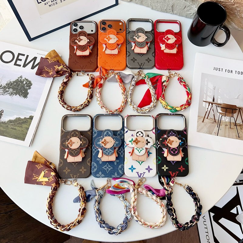 Louis Vivienne MagSafe Scarf iPhone Case