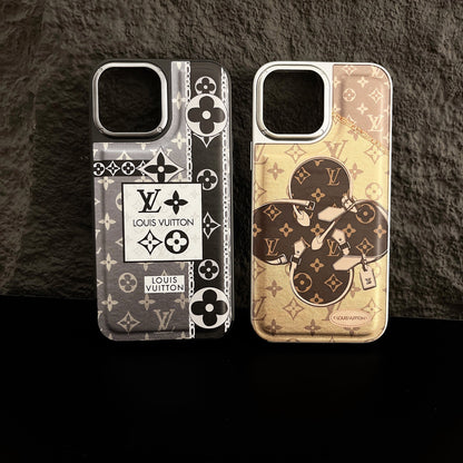 Lou Plating Leather iPhone Case
