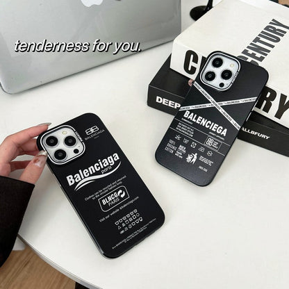 BB Black iPhone Case