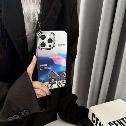 TNFace Mountains iPhone Case