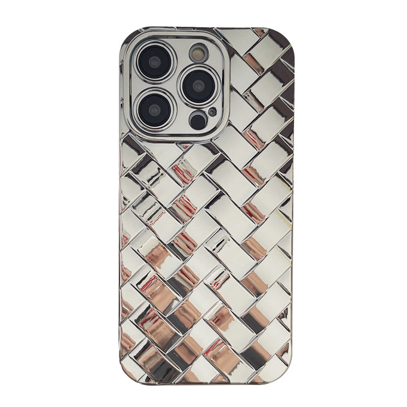 iPhon Case | 3D Silver Color Case