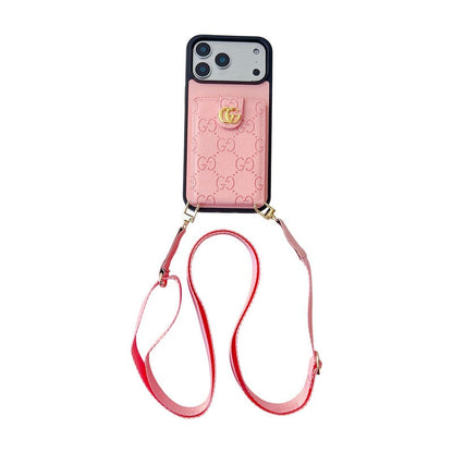 GG Color Crossbody iPhone Case