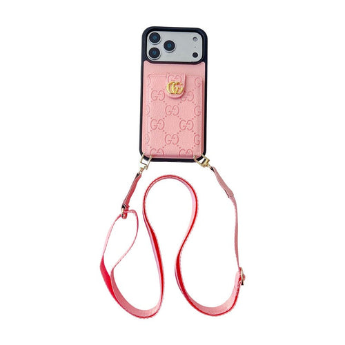 GG Color Crossbody iPhone Case