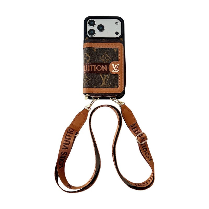 Louis GG Card Crossbody iPhone 18 Case