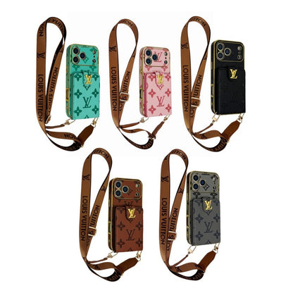 Lou Five Color Crossbody iPhone Case