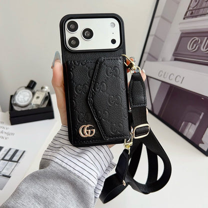 GG Color Side Card Bag Crossbody iPhone Case