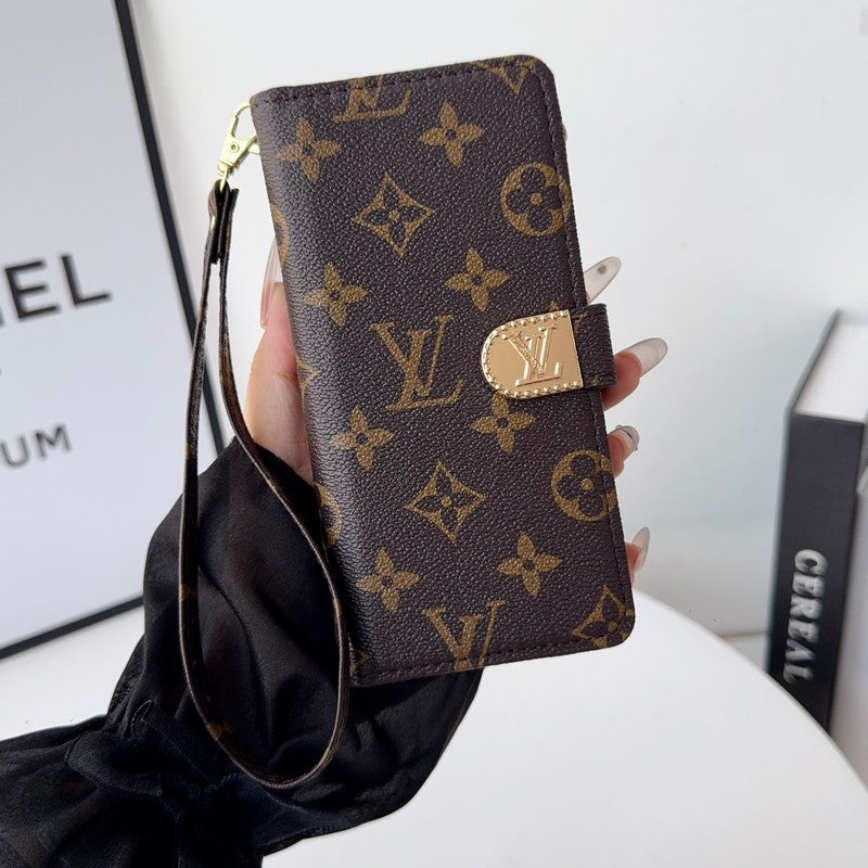 Lou Color Side Bag Leather Chain iPhone Case