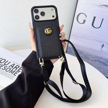 GG Color Crossbody iPhone Case