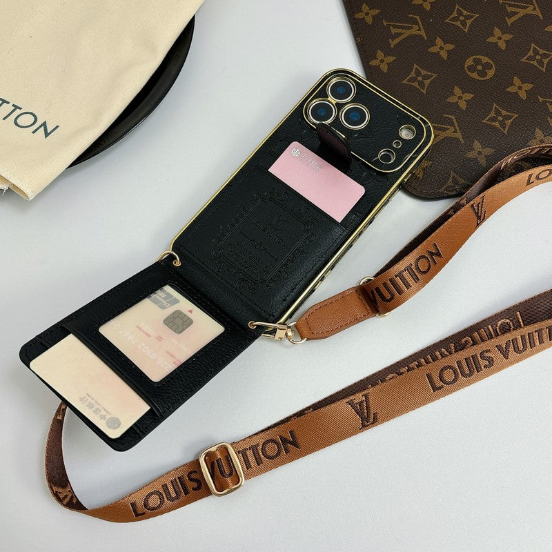 Lou Five Color Crossbody iPhone Case