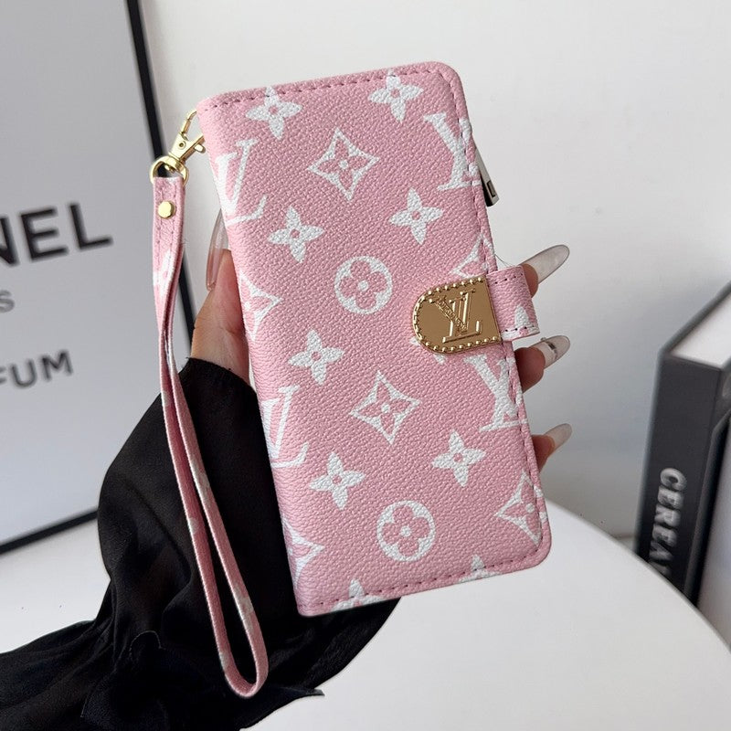 Lou Color Side Bag Leather Chain iPhone Case