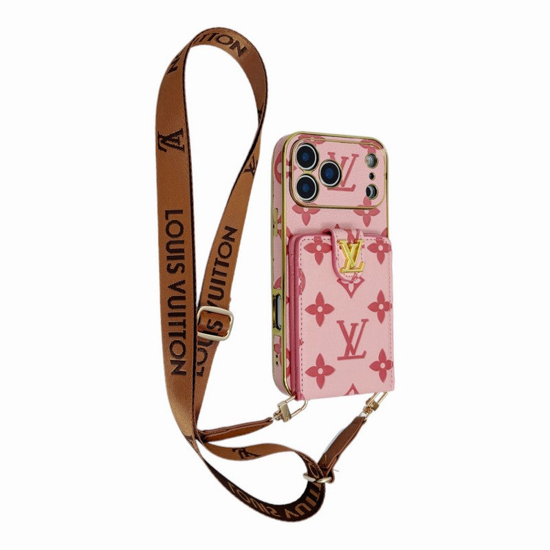 Lou Five Color Crossbody iPhone Case