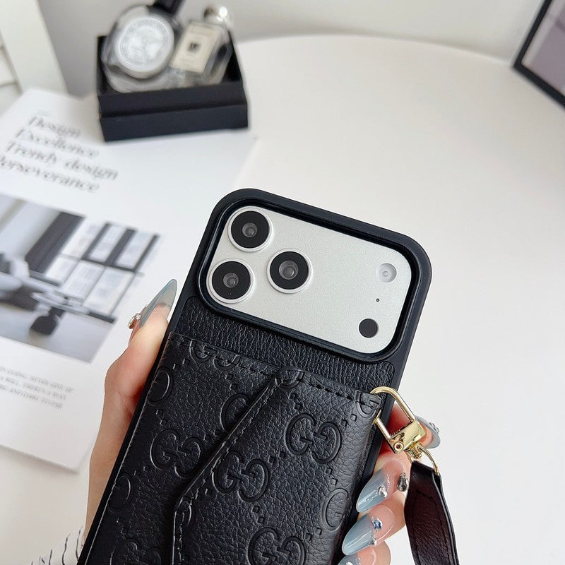 GG Color Side Card Bag Crossbody iPhone Case