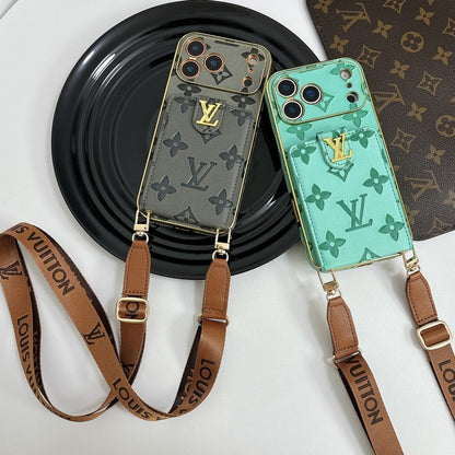 Lou Five Color Crossbody iPhone Case