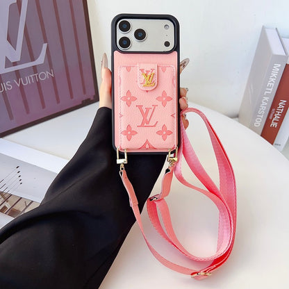 Lou Color Bag Leather iPhone Case
