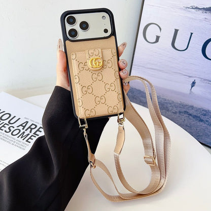 GG Color Crossbody iPhone Case