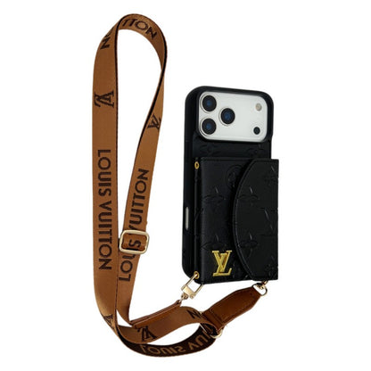 Lou Five Color Crossbody Card Bag iPhone Case