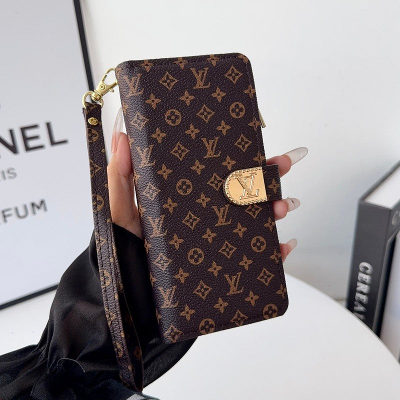 Lou Color Side Bag Leather Chain iPhone Case