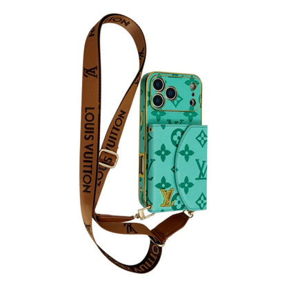 Lou Color Crossbody Card Bag iPhone Case
