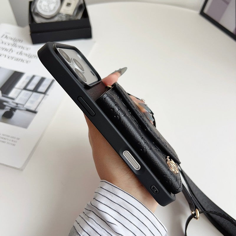 GG Color Side Card Bag Crossbody iPhone Case