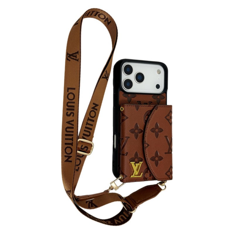 Lou Five Color Crossbody Card Bag iPhone Case