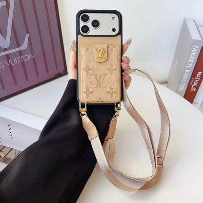 Lou Color Bag Leather iPhone Case