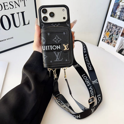 Louis GG Card Crossbody iPhone 18 Case