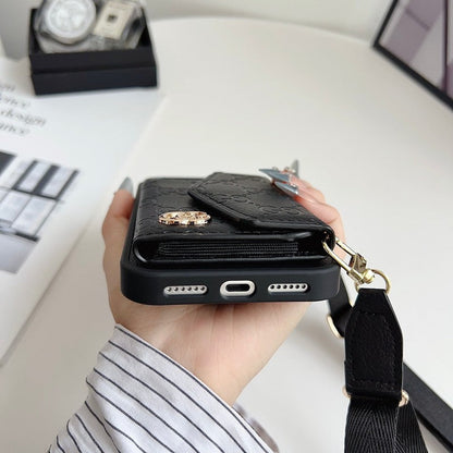 GG Color Side Card Bag Crossbody iPhone Case