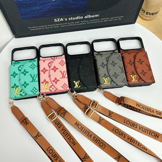 Lou Five Color Crossbody Card Bag iPhone Case