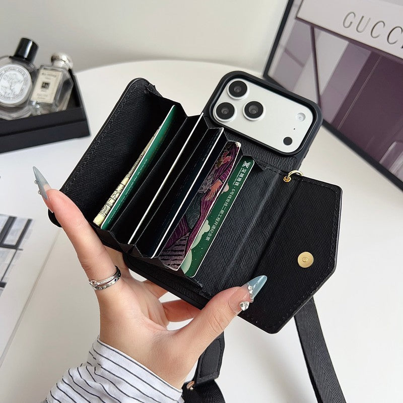 GG Color Side Card Bag Crossbody iPhone Case
