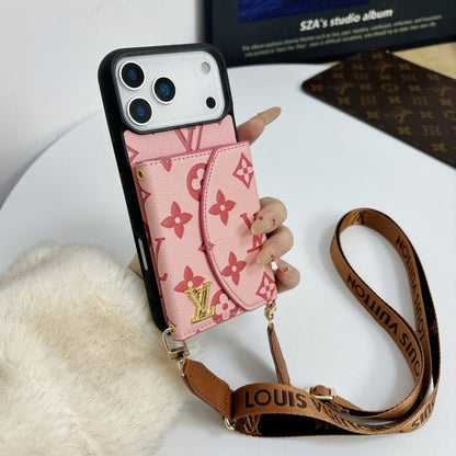 Lou Five Color Crossbody Card Bag iPhone Case