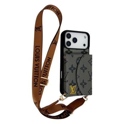 Lou Five Color Crossbody Card Bag iPhone Case