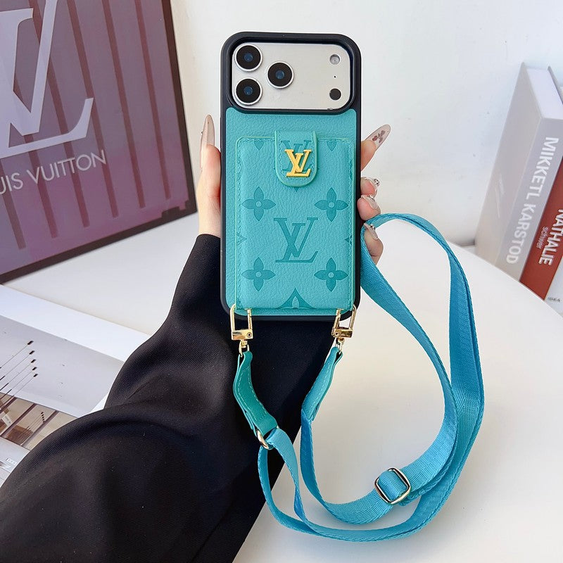 Lou Color Bag Leather iPhone Case