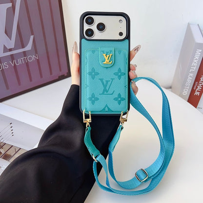 Lou Color Bag Leather iPhone Case