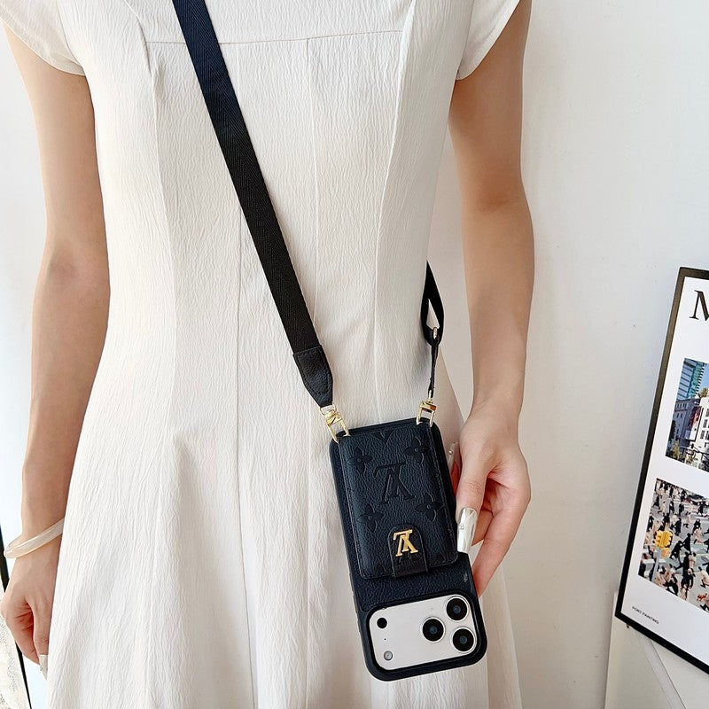 Lou Color Bag Leather iPhone Case